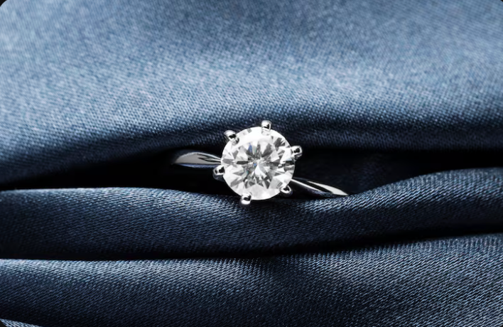 Moissanite Ring