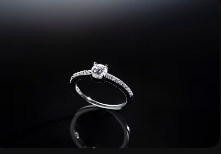 Moissanite Ring